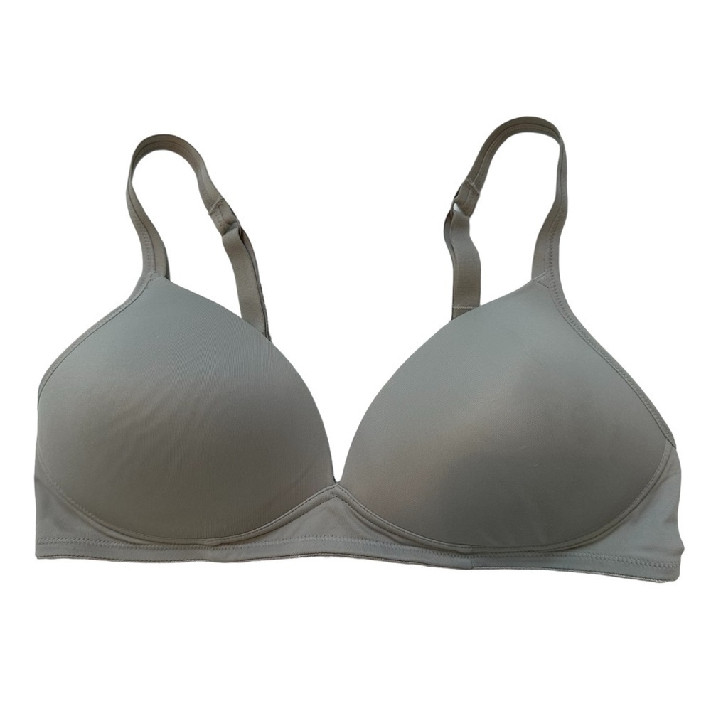 Warner’s Light Lift Wire-Free T-Shirt Bra, Style 04003O, Silver Gray, 38B